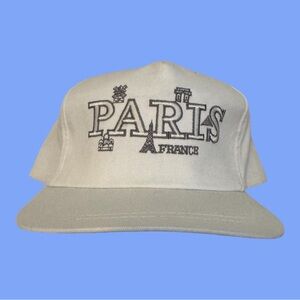 Paris France Embroidered Cap